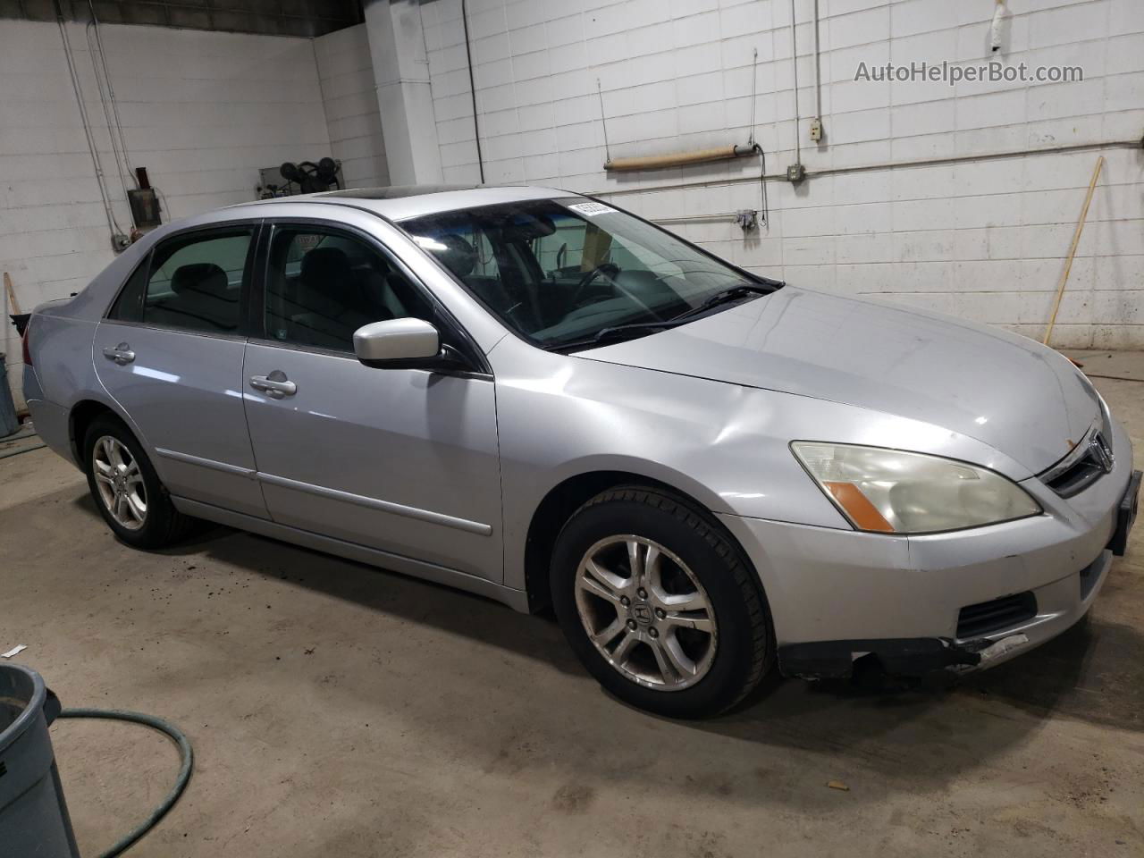 2007 Honda Accord Ex Gray vin: 1HGCM56867A050869