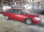 2007 Honda Accord Ex Red vin: 1HGCM56867A089364