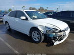 2007 Honda Accord 2.4 Ex White vin: 1HGCM56867A100203