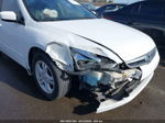 2007 Honda Accord 2.4 Ex White vin: 1HGCM56867A100203