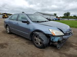 2007 Honda Accord Ex Blue vin: 1HGCM56877A007609