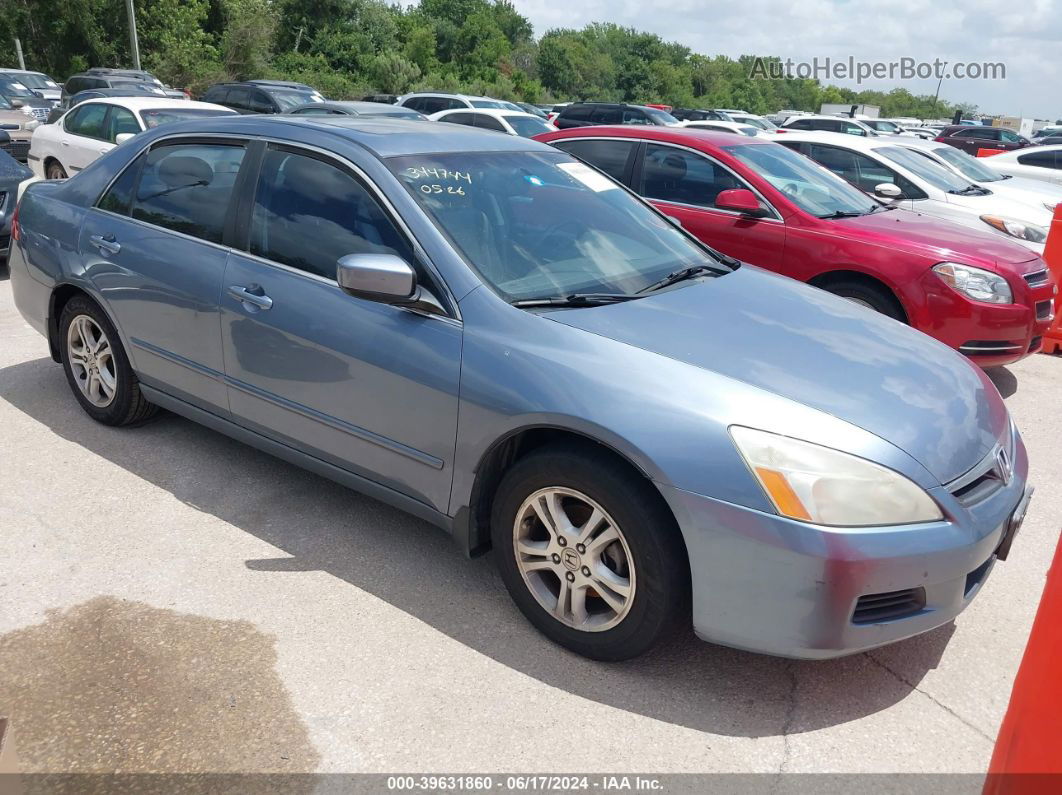 2007 Honda Accord 2.4 Ex Green vin: 1HGCM56877A055563