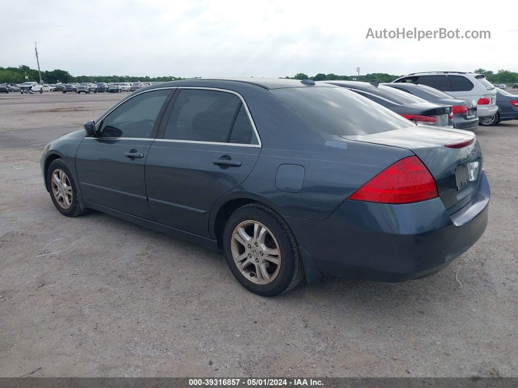 2007 Honda Accord 2.4 Ex Gray vin: 1HGCM56877A057720