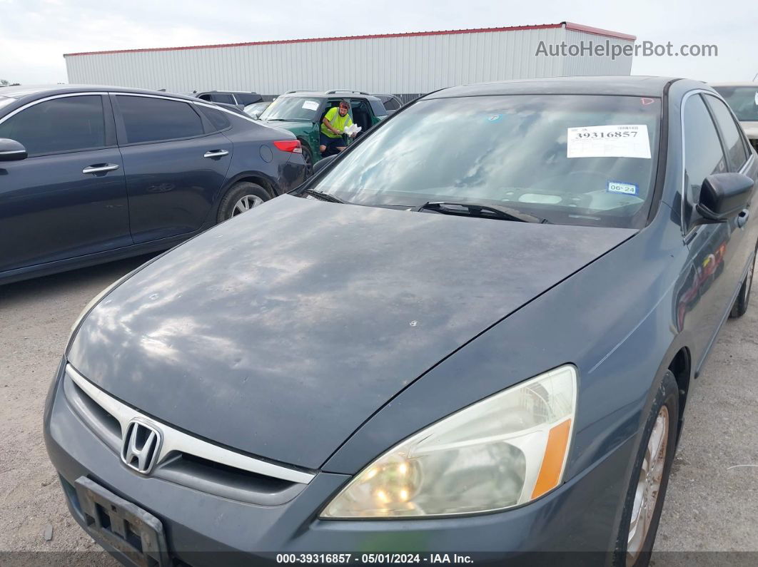 2007 Honda Accord 2.4 Ex Gray vin: 1HGCM56877A057720