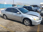 2007 Honda Accord 2.4 Ex Silver vin: 1HGCM56877A177548