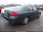 2007 Honda Accord Sdn Ex-l Gray vin: 1HGCM56877A205980