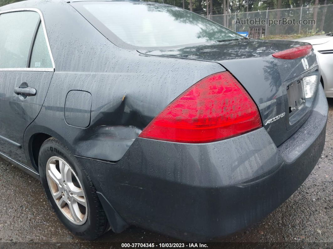 2007 Honda Accord Sdn Ex-l Gray vin: 1HGCM56877A205980