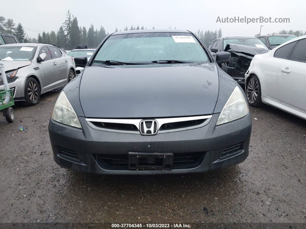 2007 Honda Accord Sdn Ex-l Gray vin: 1HGCM56877A205980