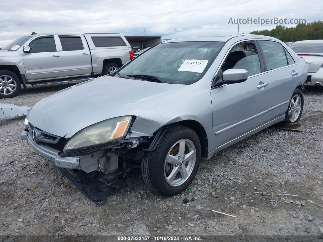 2005 Honda Accord Sdn Ex-l Silver vin: 1HGCM56885A195232