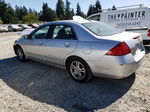 2007 Honda Accord Ex Silver vin: 1HGCM56887A109498