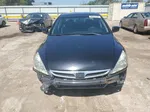 2007 Honda Accord Ex Black vin: 1HGCM56887A213621