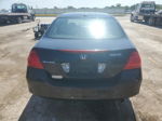 2007 Honda Accord Ex Black vin: 1HGCM56887A213621