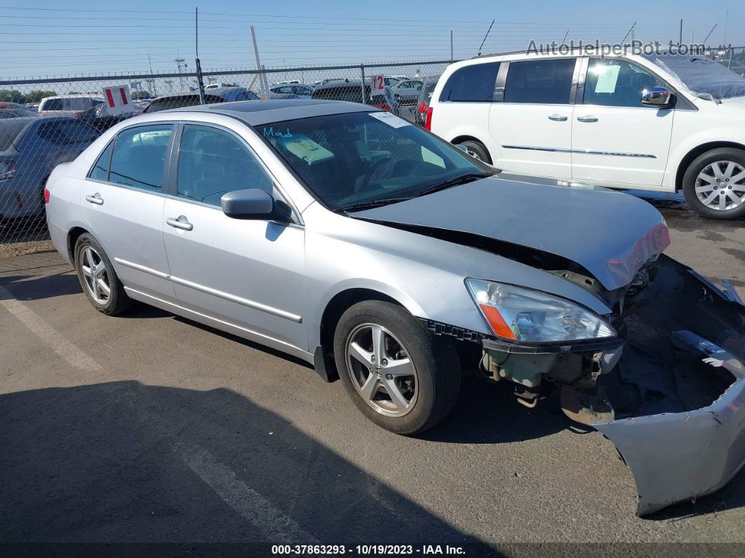 2005 Honda Accord Sdn Ex-l Silver vin: 1HGCM56895A083667