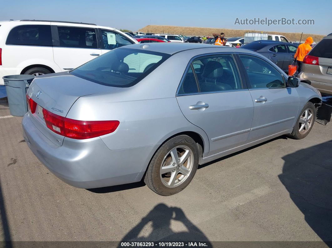 2005 Honda Accord Sdn Ex-l Silver vin: 1HGCM56895A083667