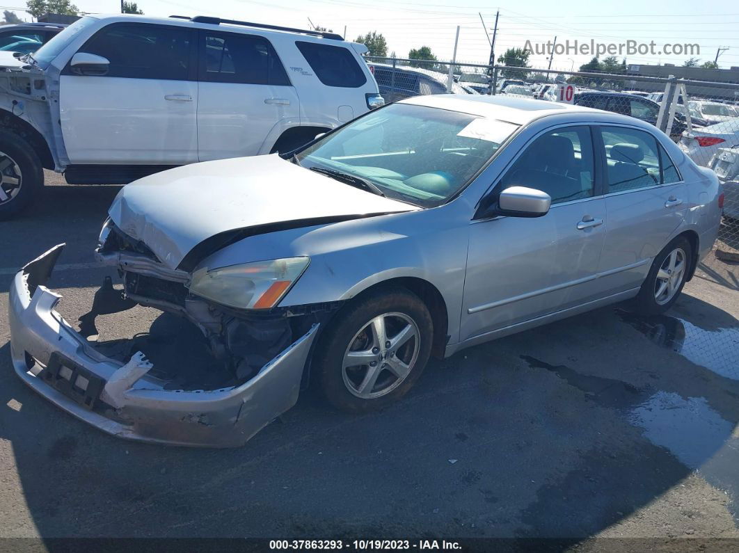 2005 Honda Accord Sdn Ex-l Silver vin: 1HGCM56895A083667