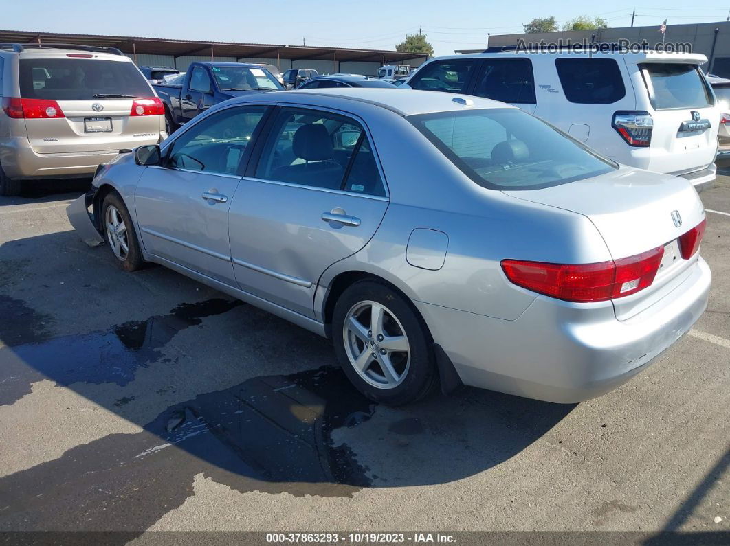 2005 Honda Accord Sdn Ex-l Silver vin: 1HGCM56895A083667