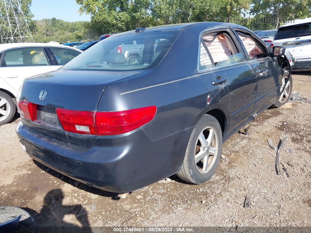 2005 Honda Accord Sdn Ex-l Blue vin: 1HGCM56895A086374