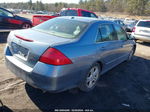 2007 Honda Accord 2.4 Ex Blue vin: 1HGCM56897A010575