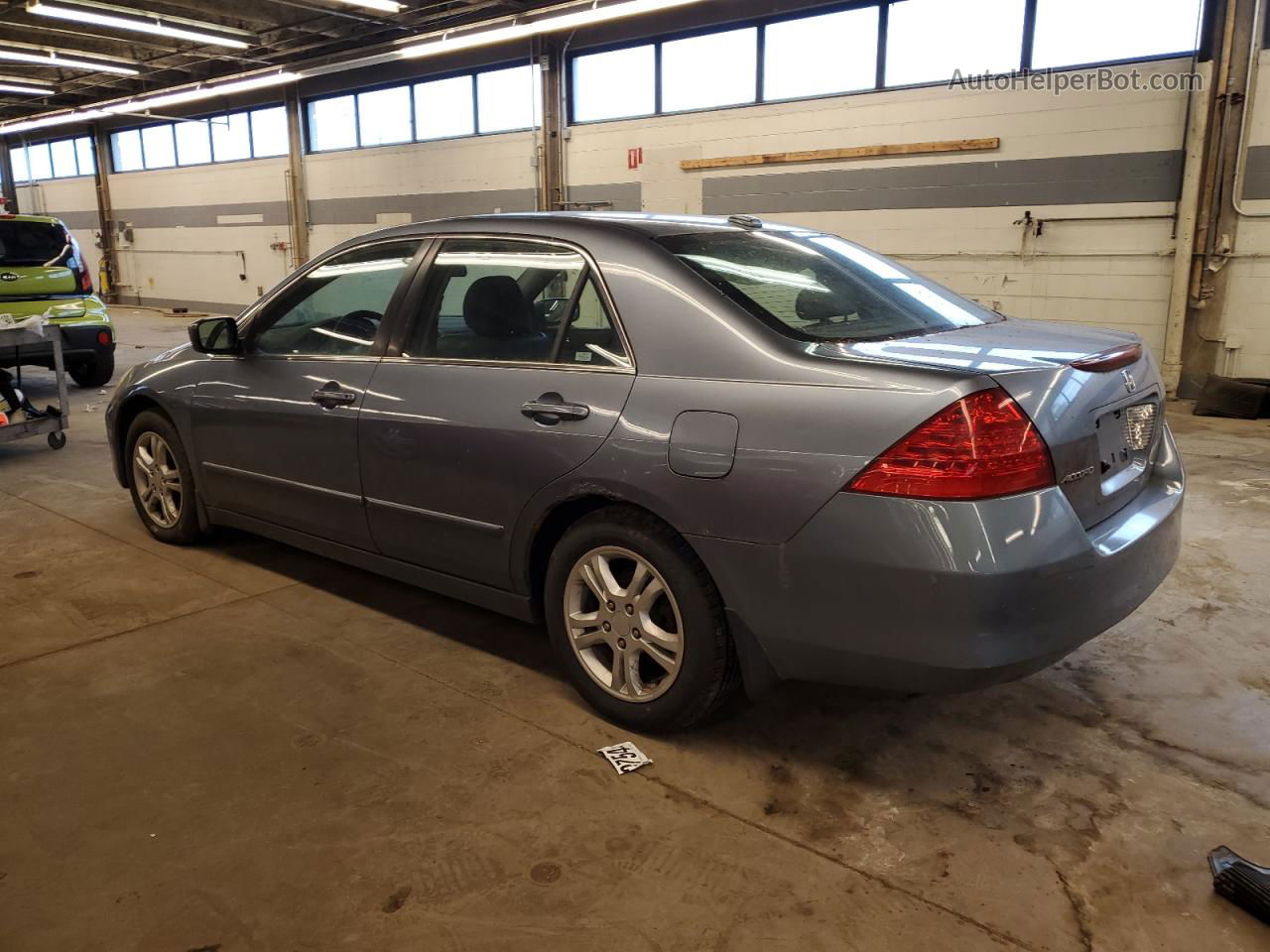 2007 Honda Accord Ex Gray vin: 1HGCM56897A103371