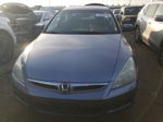 2007 Honda Accord Ex Синий vin: 1HGCM56897A126374