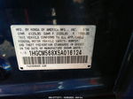 2005 Honda Accord Sdn Ex-l Blue vin: 1HGCM568X5A016124