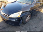 2007 Honda Accord Sdn Ex-l Black vin: 1HGCM568X7A028325