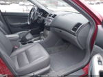 2007 Honda Accord 2.4 Ex Красный vin: 1HGCM568X7A051152