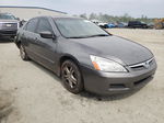 2007 Honda Accord Ex Серый vin: 1HGCM568X7A088847