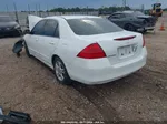 2007 Honda Accord 2.4 Ex Белый vin: 1HGCM568X7A118333