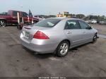 2007 Honda Accord 2.4 Ex Gray vin: 1HGCM568X7A121958