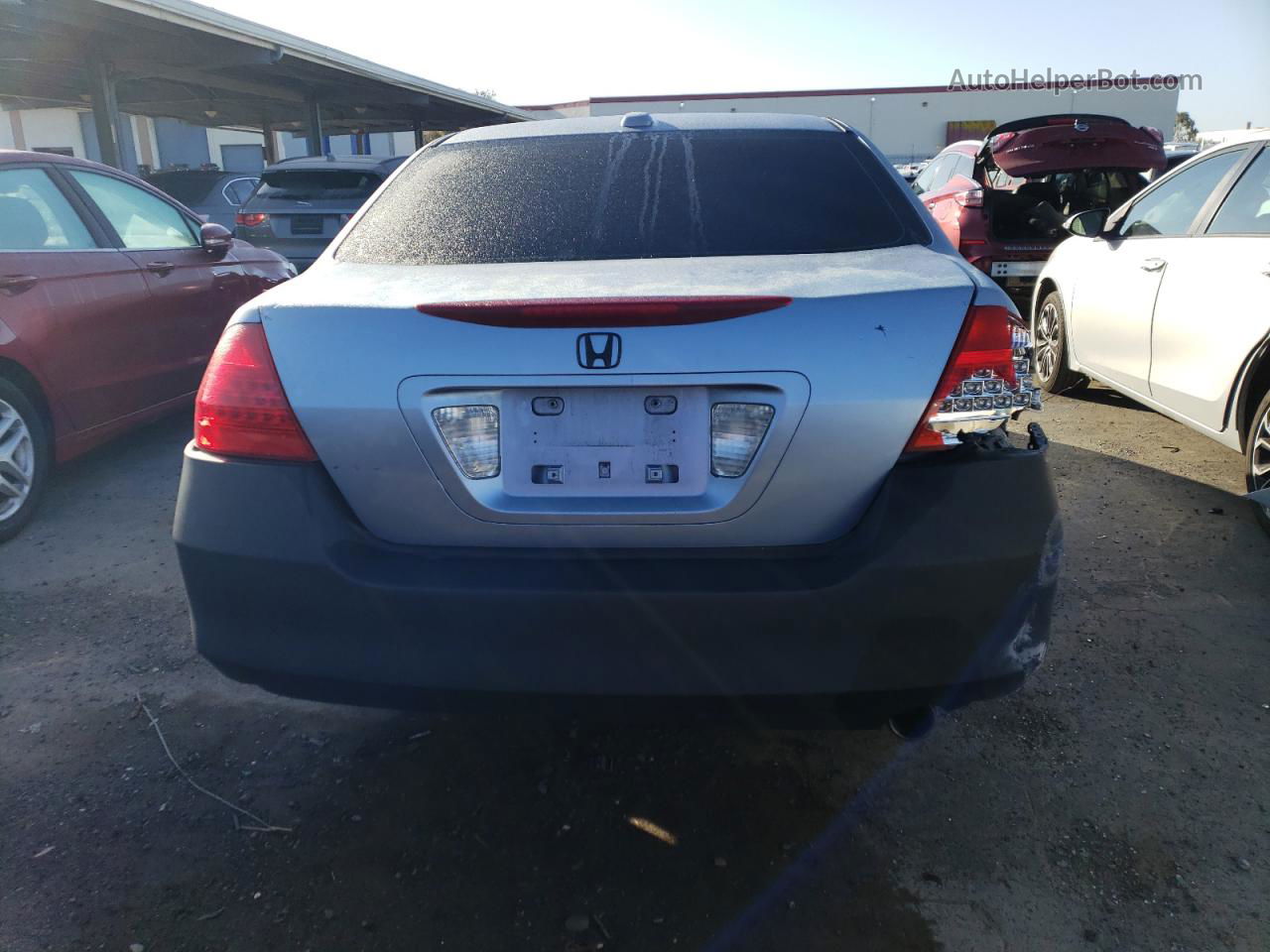 2007 Honda Accord Ex Teal vin: 1HGCM568X7A187328