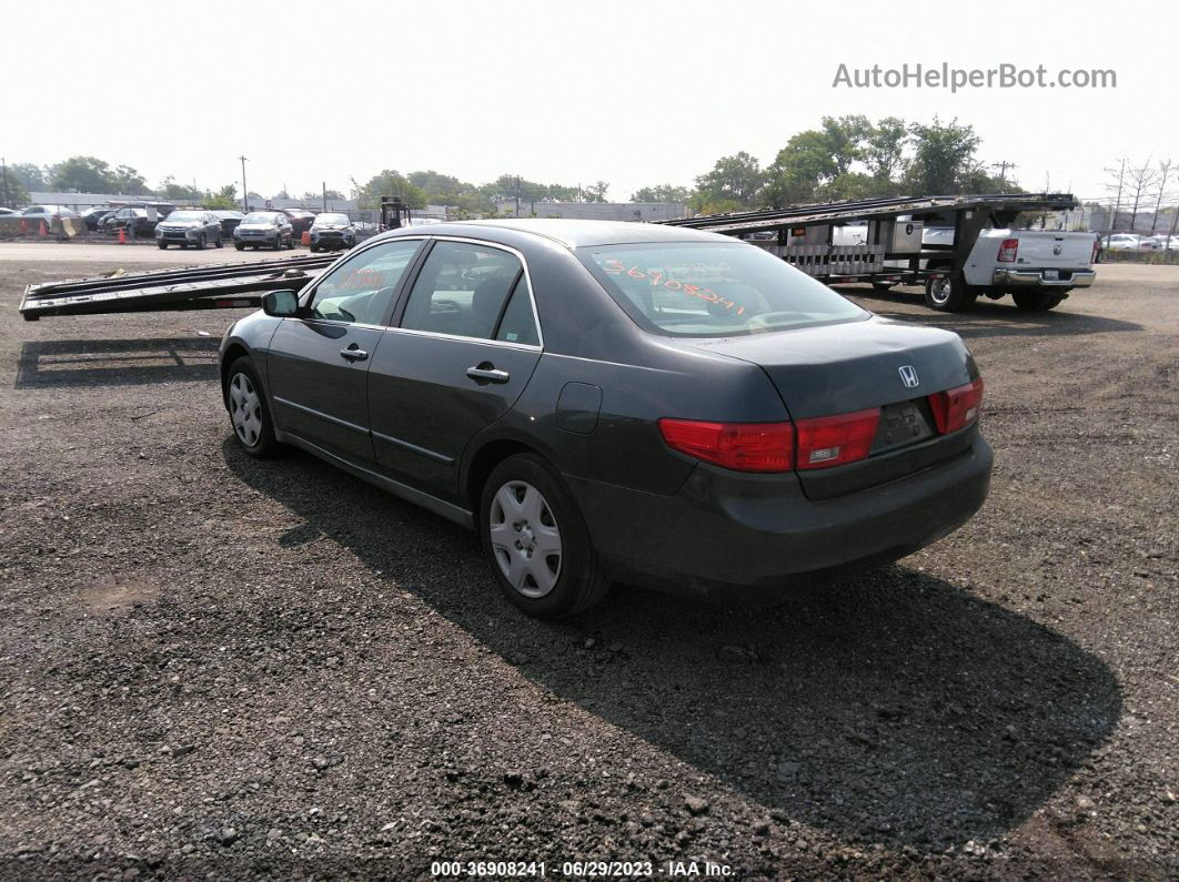 2005 Honda Accord Sdn Lx V6 Gray vin: 1HGCM66315A066629