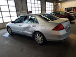 2007 Honda Accord Lx Silver vin: 1HGCM66317A031849