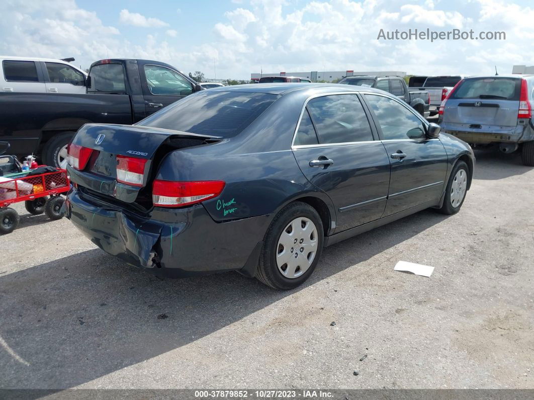 2003 Honda Accord Sdn Lx Dark Blue vin: 1HGCM66353A036577