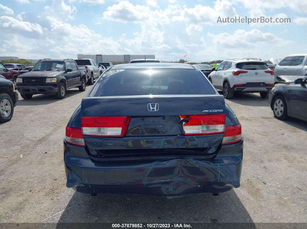 2003 Honda Accord Sdn Lx Dark Blue vin: 1HGCM66353A036577