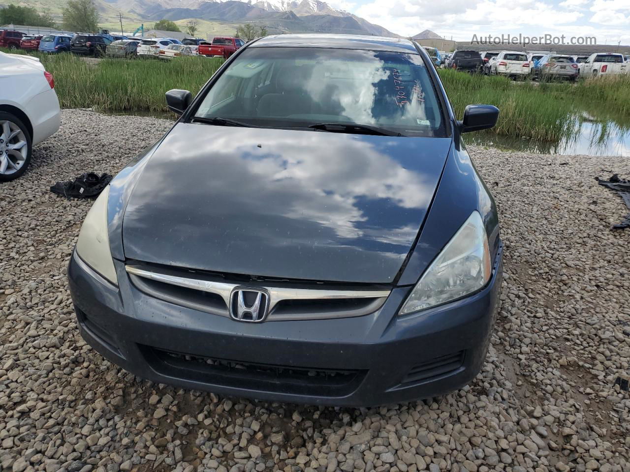 2007 Honda Accord Lx Charcoal vin: 1HGCM66357A032115