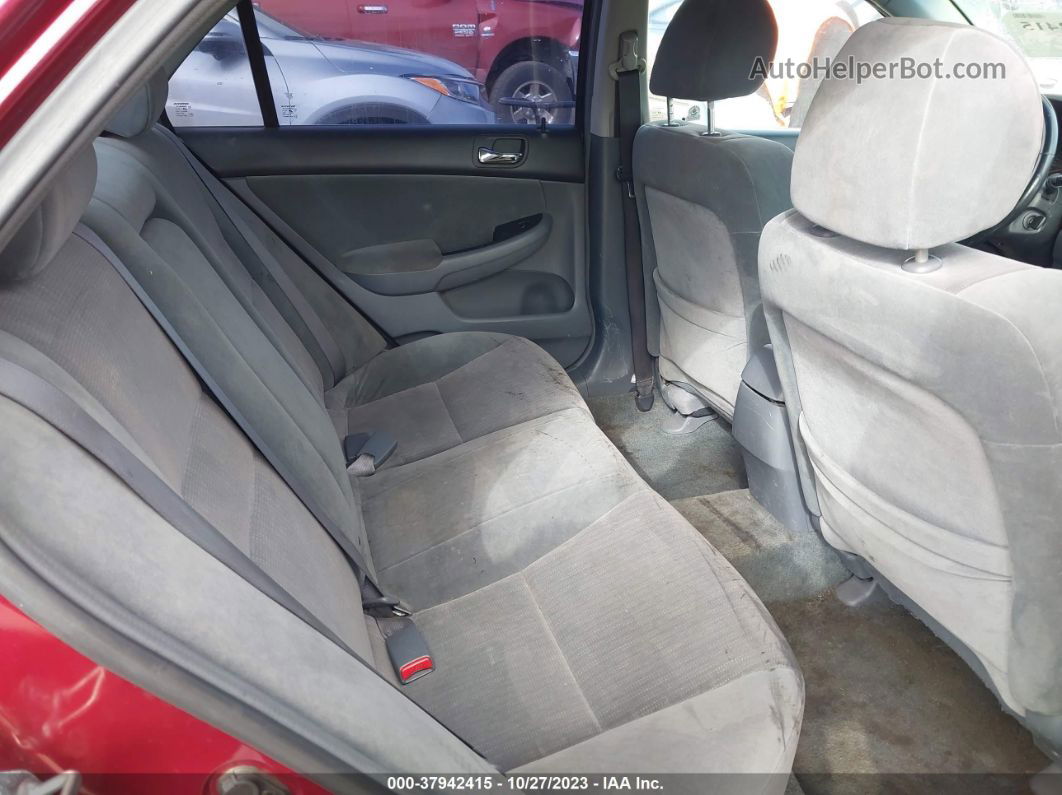 2003 Honda Accord Sdn Lx Красный vin: 1HGCM663X3A078226