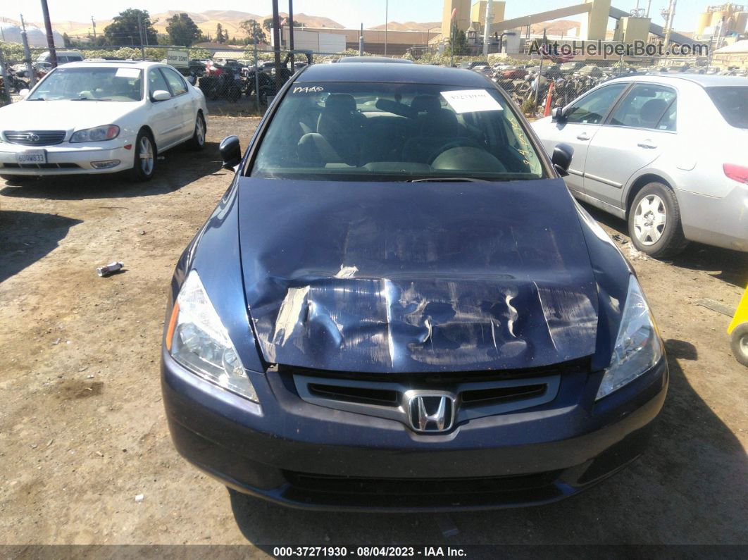 2005 Honda Accord Sdn Lx V6 Blue vin: 1HGCM663X5A046931