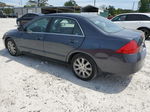 2007 Honda Accord Se Gray vin: 1HGCM66417A072524