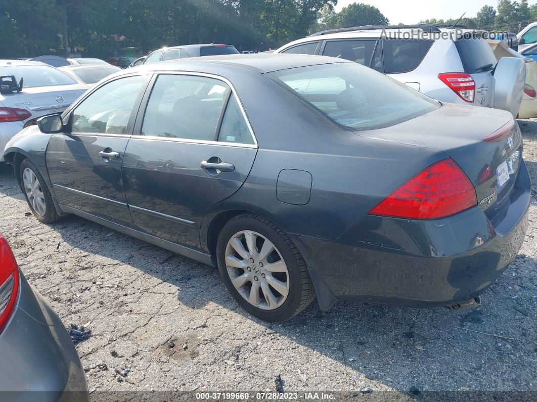 2007 Honda Accord Sdn Lx Se Gray vin: 1HGCM66417A085564