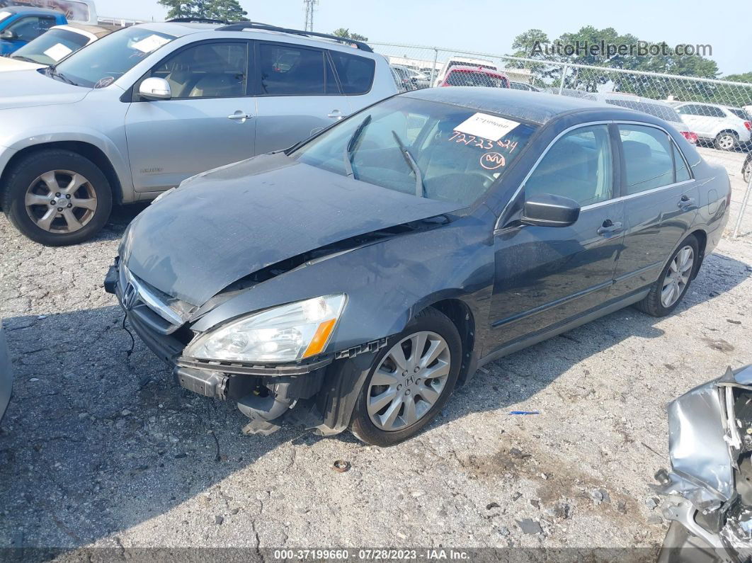 2007 Honda Accord Sdn Lx Se Gray vin: 1HGCM66417A085564