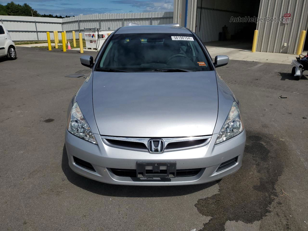 2007 Honda Accord Se Серебряный vin: 1HGCM66427A050497