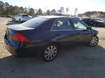 2007 Honda Accord Se Blue vin: 1HGCM66427A099831