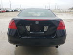 2007 Honda Accord Se Black vin: 1HGCM66427A101500