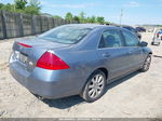 2007 Honda Accord 3.0 Se Blue vin: 1HGCM66457A093148