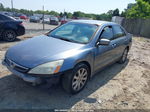 2007 Honda Accord 3.0 Se Blue vin: 1HGCM66457A093148