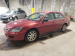 2007 Honda Accord Se Burgundy vin: 1HGCM66467A057419