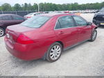 2007 Honda Accord 3.0 Se Темно-бордовый vin: 1HGCM66477A058207