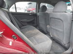 2007 Honda Accord 3.0 Se Burgundy vin: 1HGCM66487A050133