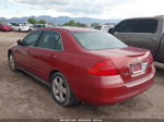 2007 Honda Accord 3.0 Se Burgundy vin: 1HGCM66487A050133